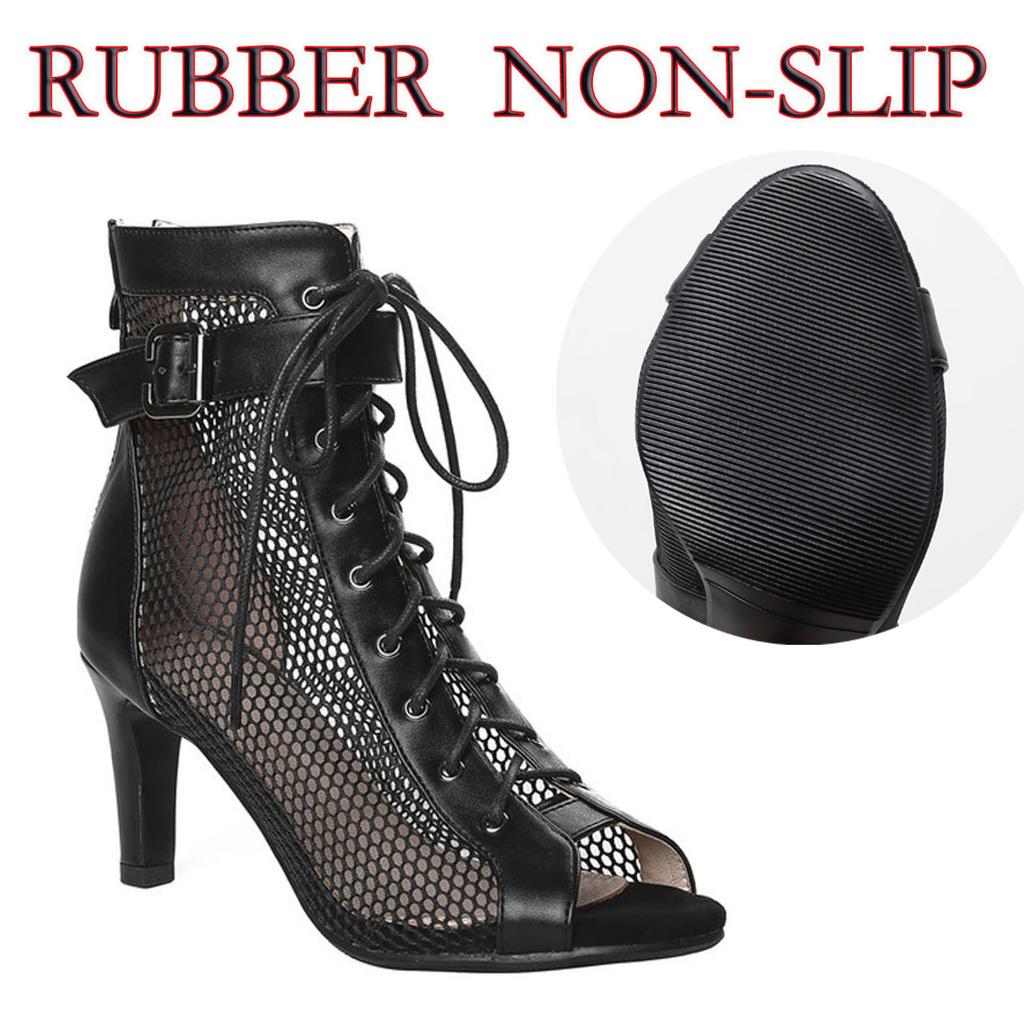 Sexy Dámské Sexy na jehlách Vysoké podpatky Boty na latinskoamerický tanec Dámská Černá Pro Dívky Dámské Boty Boty na latinskoamerický tanec Společenská