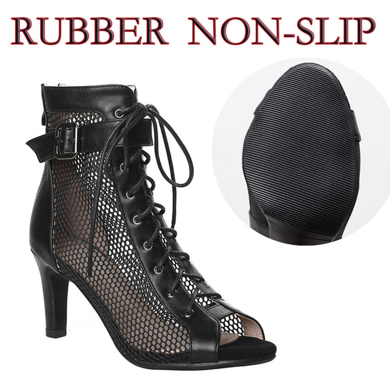 

Пикантные черные тонкие женские пикантные туфли на шпильке, женские женские ботинки на высоком каблуке, туфли на каблуках для латинских танцев, обувь для бальных танцев 39