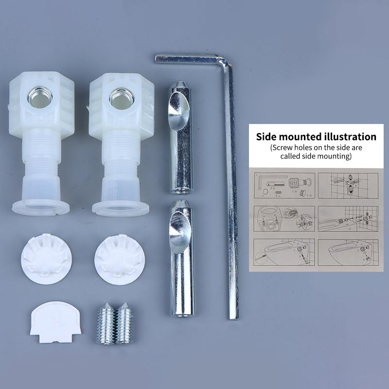 1 Set Viti di Fissaggio per WC Sospeso Viti di Riparazione Ricambi Attacchi Durevoli Accessori Facili per WC