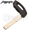 Jingyuqin 3 Buttons Remote Car Key Shell Fob For Fiat 500 Punto Croma Cover Case Uncut Blade Accessories Replacement