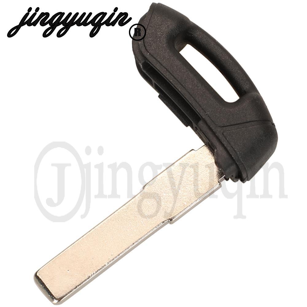 Jingyuqin 3 Buttons Remote Car Key Shell Fob For Fiat 500 Punto Croma Cover Case Uncut Blade Accessories Replacement