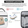 Nanashi Mumei - Nameless Friend Insulated Lunch Bag for Kids School Cooler Thermal Food Box Tote Leakproof Lunch Boxes Container