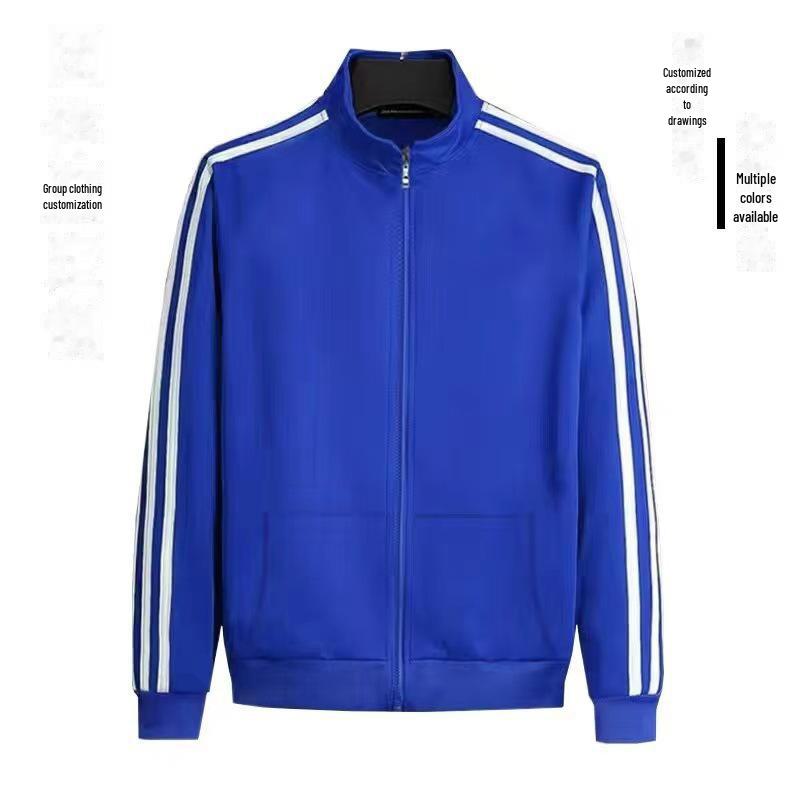 

Мужские бейсбольные куртки с воротником-стойкой — универсальная верхняя одежда на весну и осень XL синий