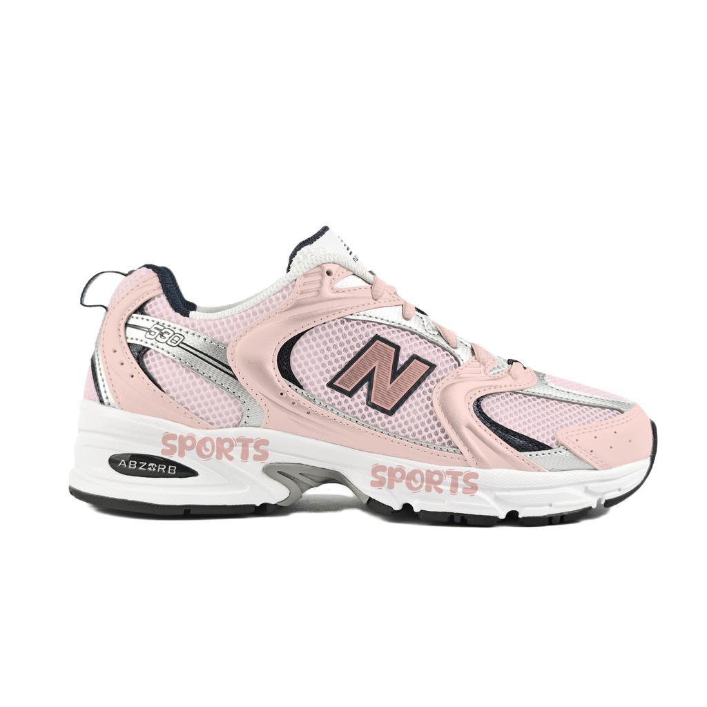 New Balance NB 530 Abrasion Resistant Low top Running Shoes Unisex Blue Pink MR530SG(Team352-)