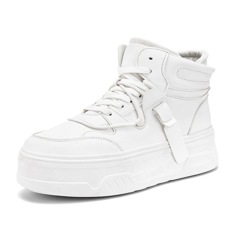 Fashion Green Designer Mens Sneakers Autumn Casual Sports Skateboard Shoes For Men High top White Sneaker Platform Footwear Male