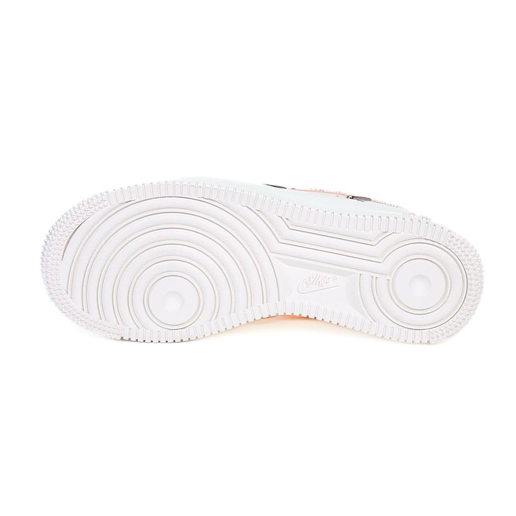Nike Air Force 1 Rose Gold Four Hooks Slip Resistant Abrasion Resistant Low Top Skateboard Shoes Women's White Pink FV8110-181(Team935-)