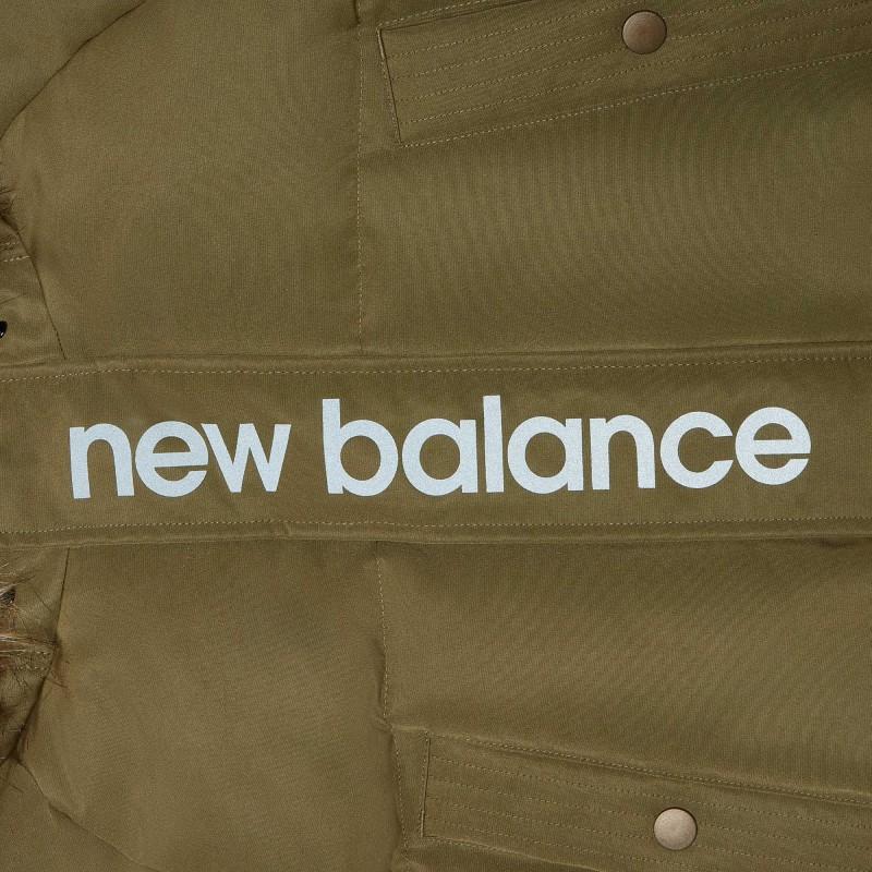 New Balance Down Jackets Men's Green Hooded Moderate AMJ04361-OV