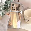 Case for Xiaomi Redmi Note 11S 5G,POCO M4 Pro 5G Trending Big Window Cover Mirror Phone Casing