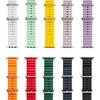 Compatibile con Cinturino in Silicone Apple Watch Serie 10, Cinturino Oceanico con Doppia Fibbia per Serie 9 e Modello Sportivo Ultra 11 Serie 2.