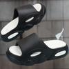 New Arrivals Open Run Summer Rubber Black Massage Slippers