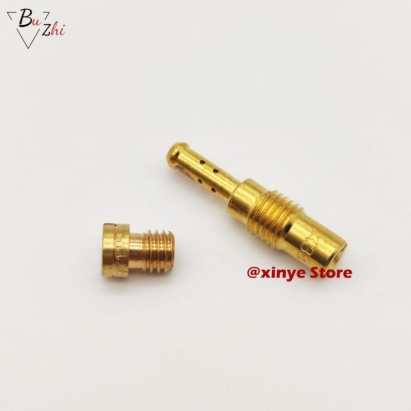 for Honda CB650sc nighthawk 650 1983-1985 cb 650 sc Carburetor Repair Kit Carb Rebuild Parts Screw Float Valve Main Pilot Jets