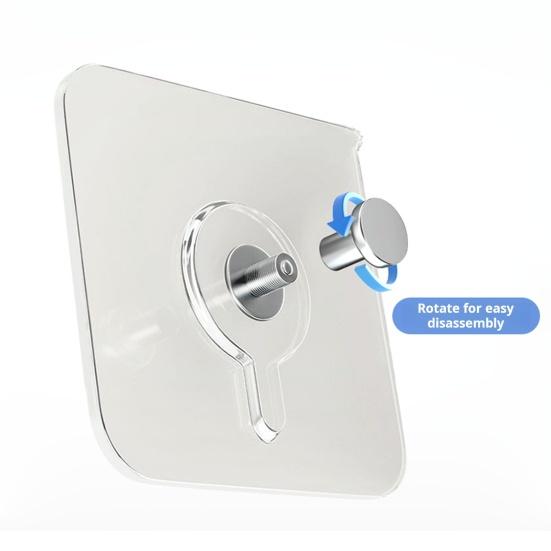 10Pcs Drill Free Adhesive Hooks Strong Load-bearing Waterproof Easy To Install Picture