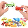 Oz Toy Balance Picture Match Domino Puzzle Sea + Transportation + Food Set, Korean Popular Puzzles