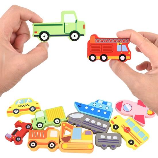 Oz Toy Balance Picture Match Domino Puzzle Sea + Transportation + Food Set, Korean Popular Puzzles
