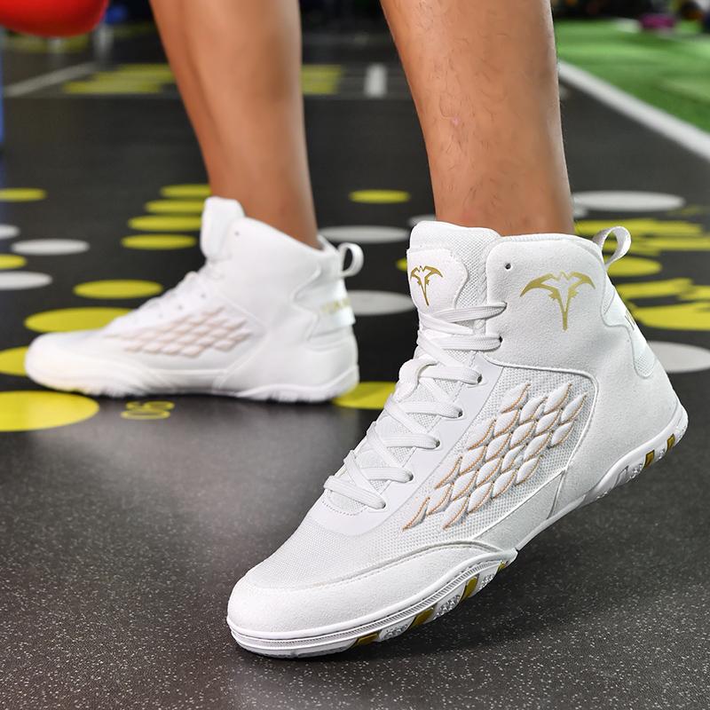 Men Boxing Shoes Combat Sports Wrestling Shoes Combat Equipment Outdoor Sneakers Original Fighting Fitness Wrestling Boots