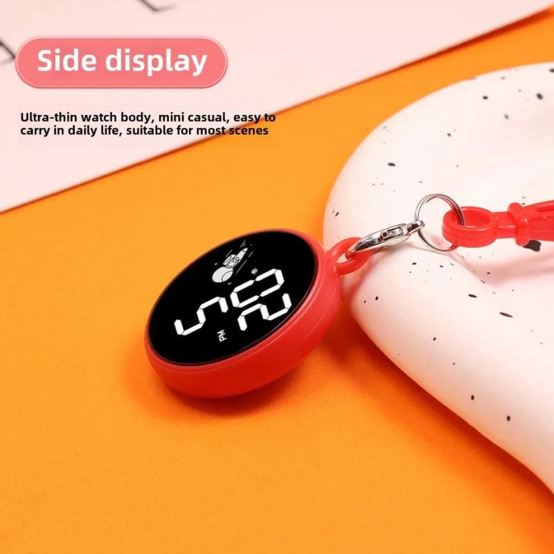 Exam Table Keychain Mirror Touch Screen 30M Waterproof Night Light Eye Protection Astronaut School Student Functional Accessory