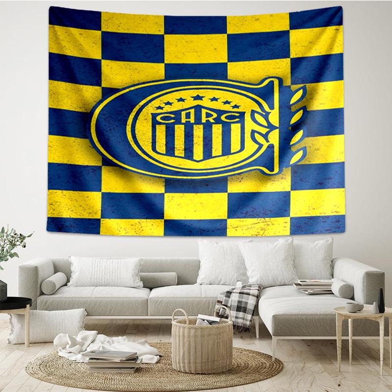 Rosario Central Crest Tapestry Hanging for Bedroom,Livingroom, Playroom,Decor Art Room Wall Tapestry Holiday and Birthday Gifts