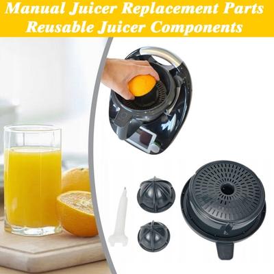 4Pcs Manual Juicer Set for Thermomix TM5/TM6 Sustainable Use Dishwasher Safe Food-Grade Materials Easy To Install Replacement Parts
