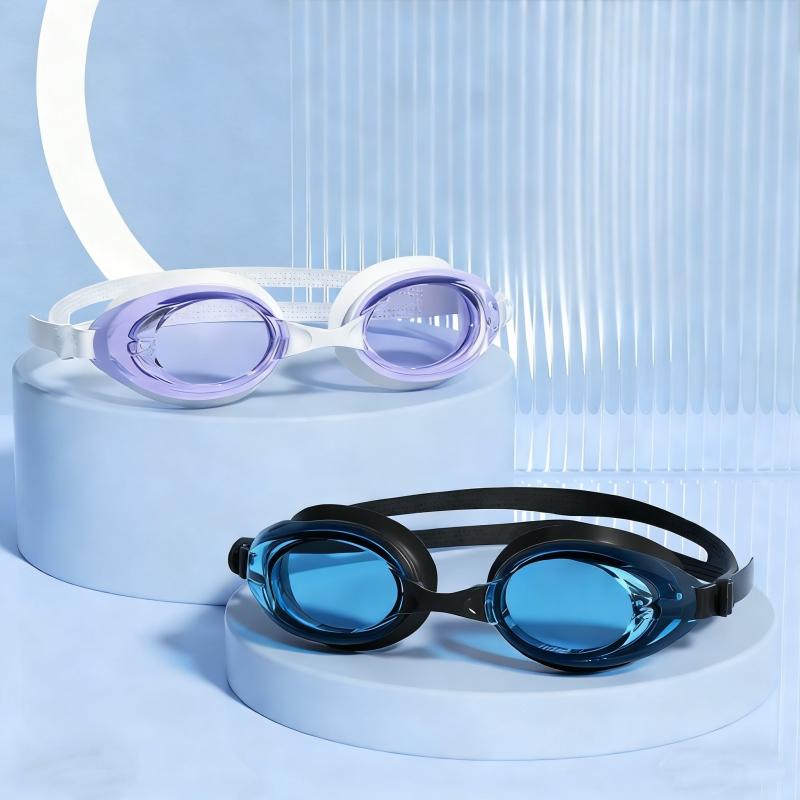 Adult Swimming Goggles, Hd Vision, Waterproof & Anti-Fog, Unisex Swim Eyewear Swim Goggles
