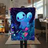 Squirtle  Print Flannel Blanket, High quality Comfortable for All Seasons, Home Decor, Warmth and Comfort