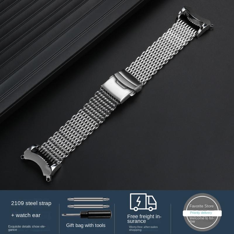 For Citizen BJ8050-08E More Style Strap Stainless Steel Lug Connection Head Modified Watchband Small Little Monster Bracelet