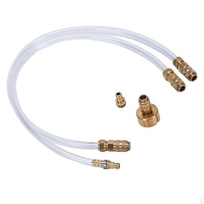 Hydraulic Steering Bleed Set Tube Filler Rustproof Marine Emptying Kits for