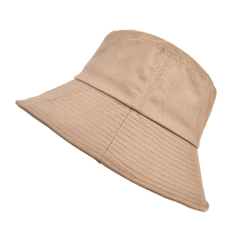 100% Cotton Bucket Hat for Women, Summer UV Protection Sun Hat, Foldable Outdoor Sunscreen Cap