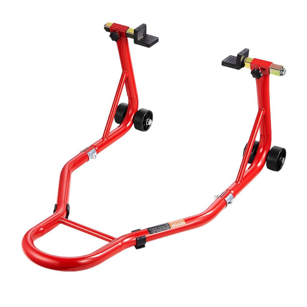 Motorcycle Stand Lift 850 Lbs Rear Spoolift Paddock Swingarm Arm Red