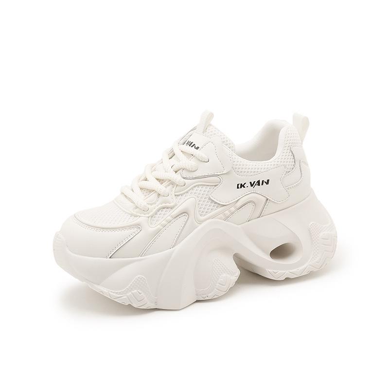 Double net dad shoes women's autumn breathable versatile dad shoes student sports and leisure shoes