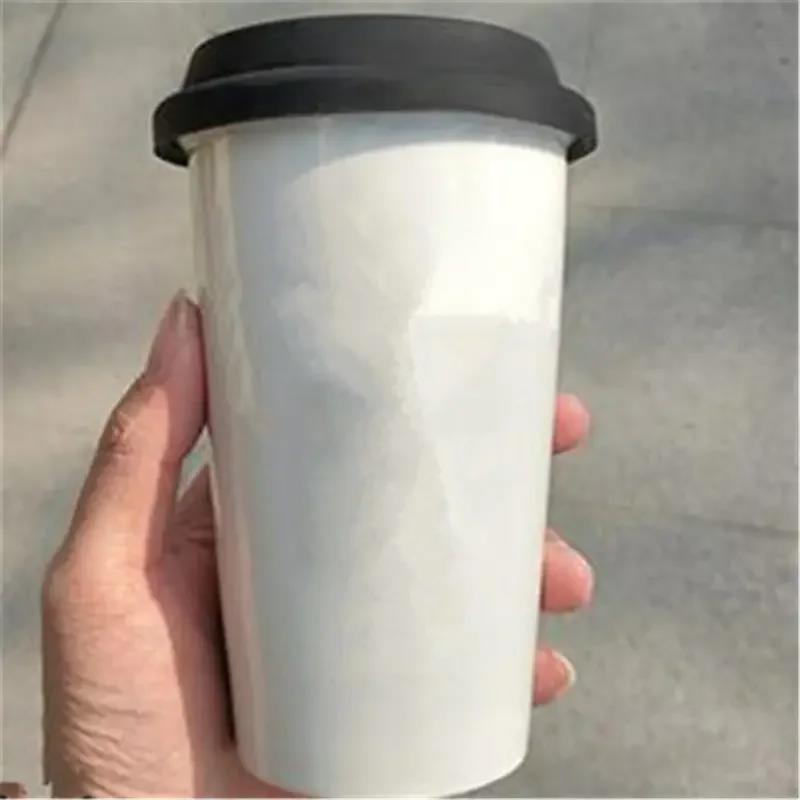 Tea Coffee Sealing Lid Caps Silicone Insulation Leakproof Cup Heat Resistant Anti-Dust Mug Cover Home Supplies Kitchen