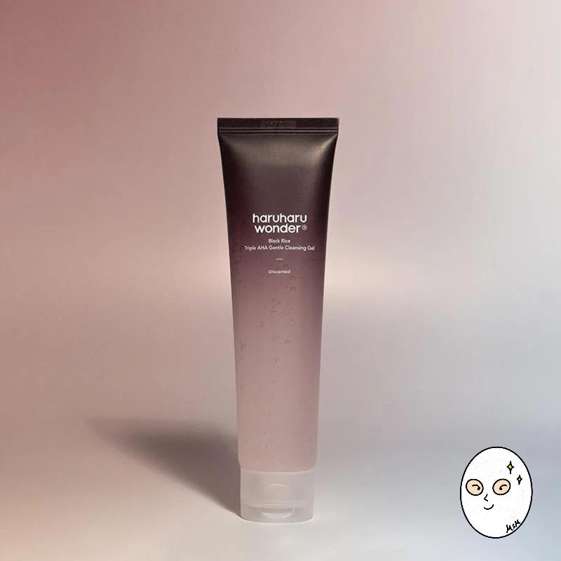 Haruharu Wonder Black Rice Triple AHA Gentle Cleansing Gel 100ml