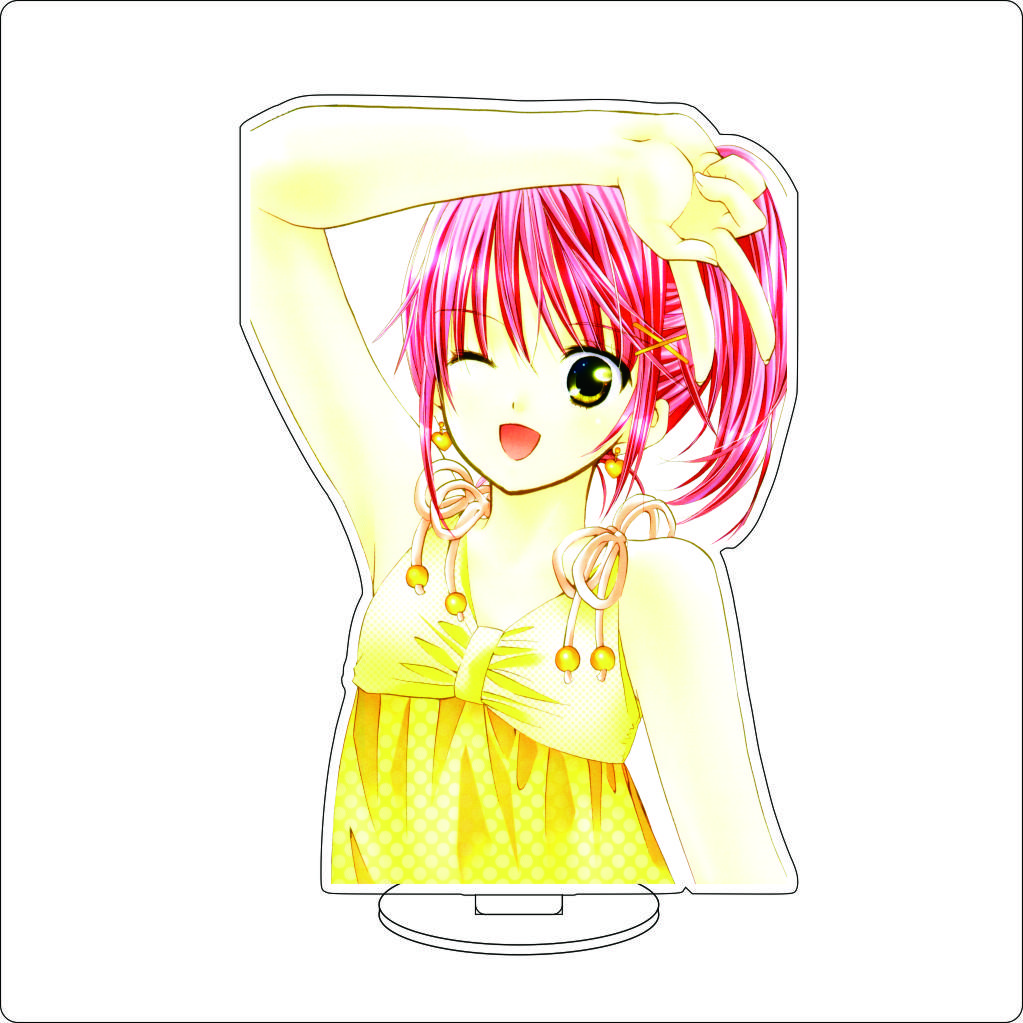 16CM Anime Shugo Chara Cosplay Acrylic Stand Ornaments Hinamori Amu Tsukiyomi Ikuto Hotori Tadase Figure Stand Halloween Gifts