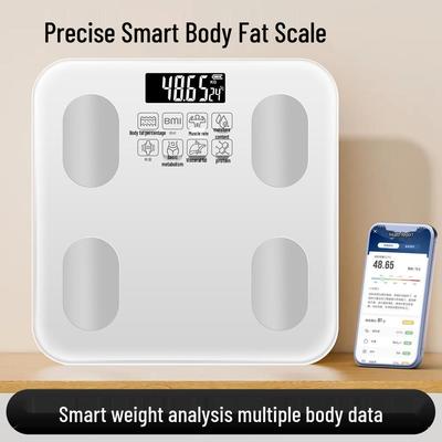 Smart Bluetooth Rechargeable Body Fat Weighing Scale