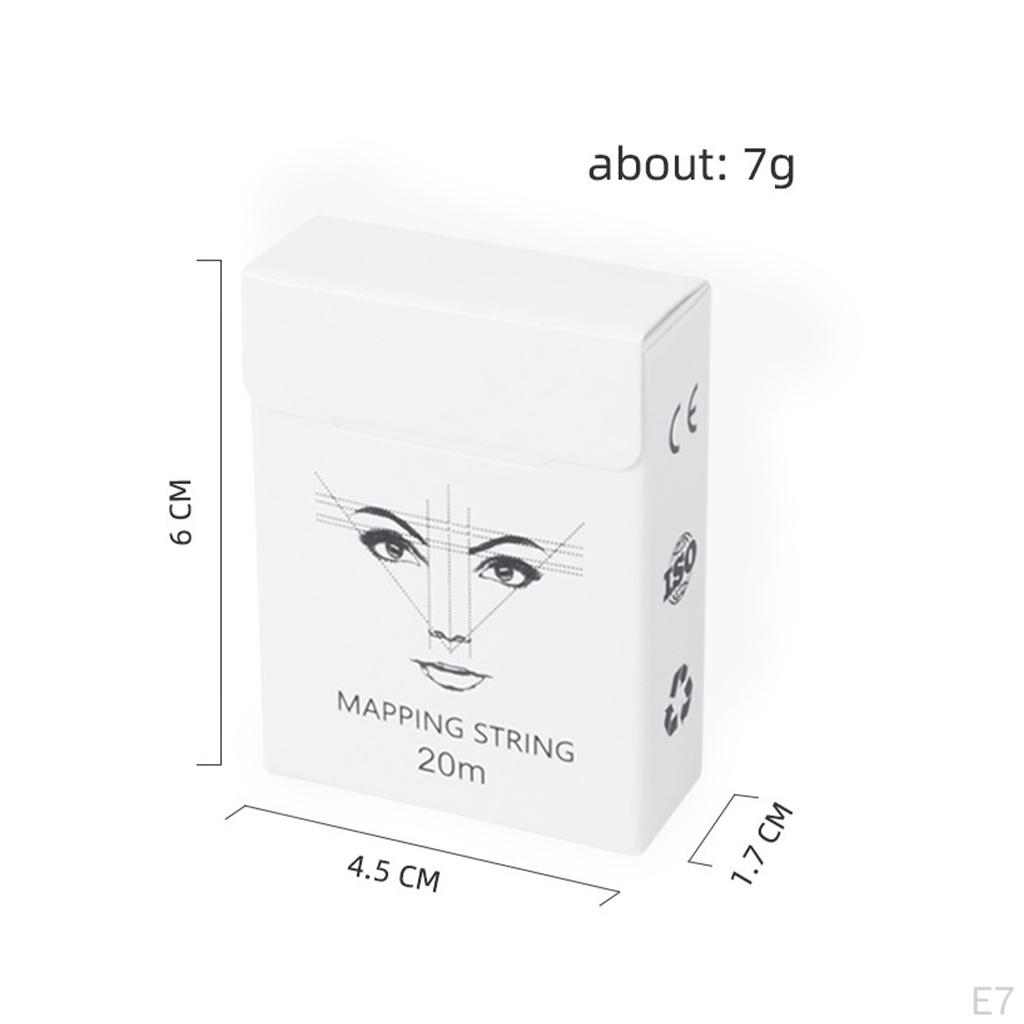 Thread Eyebrow Marker ,Marking Line 20M ,Auxiliary Ruler, Ink Positioning