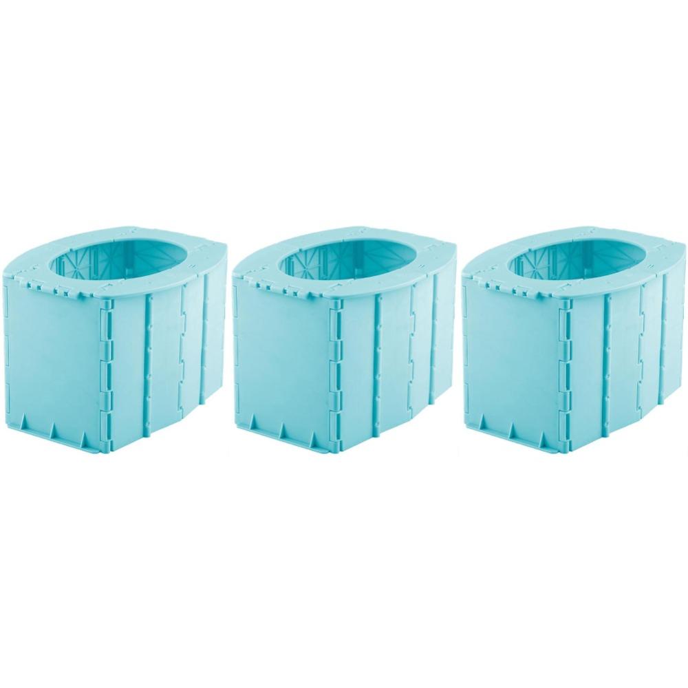 Portable Folding Toilet Commode Car Camping For Travel Bucket Camp Hiking Long Long-distance Travel Outdoor Supplies