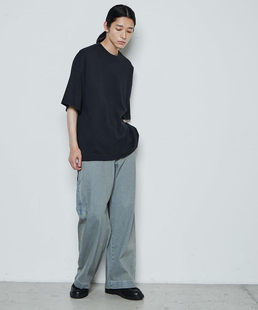 WEGO Loose Painter Size Black Sonata Men's Pants, M,