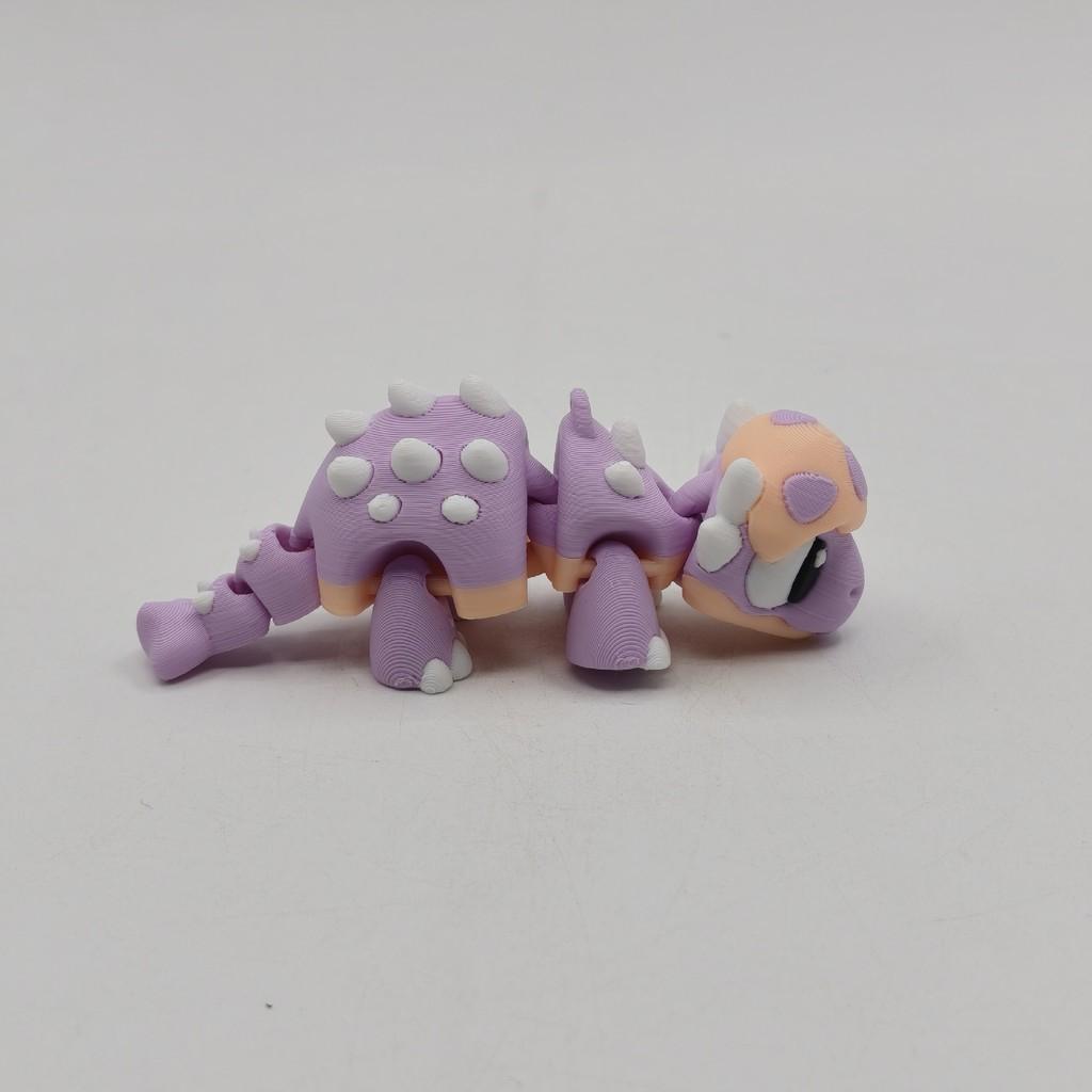 3D Printed Articulated Baby Toy Cute Flexi Figure with Movable Joints, Fidget Toy for Kids, Birthday Gift, Desk Decor, Keychain Accessory