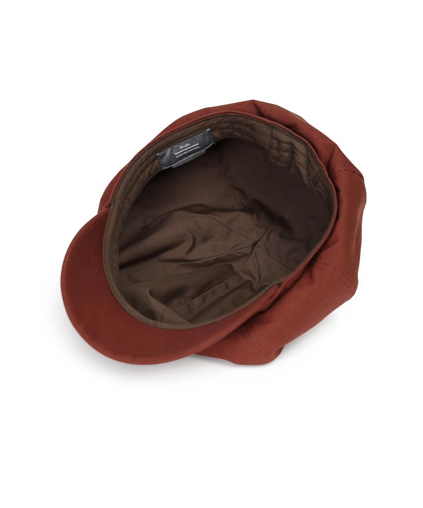Eondeokeonteulolseutyudio Cotton Hunting Cap Castro Beret / Seed Bio / Sunset Red