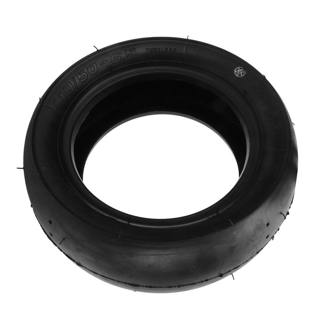110 50‑6.5in Mini Bike Tire Flexible Rubber Rear Wheel Tire for 2 Stroke 47cc 49cc Mini Pocket Bike