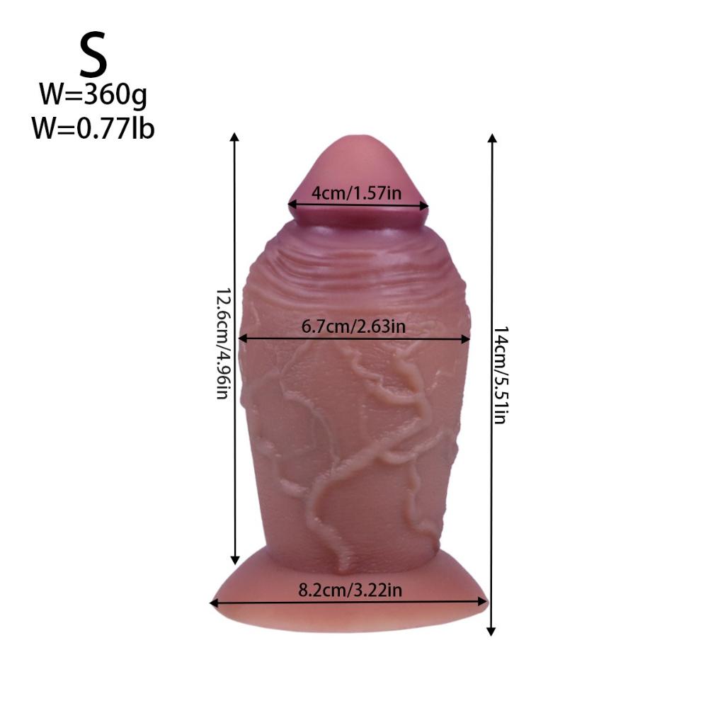 Ultra-realistický strap-on dildo pro ženy - Měkký tekutý silikonový sex hračka pro dospělé, Nositelný & Životní