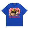 Fashion Shrek and Fiona Relationship Goals Meme T Shirt Funny Couples Cartoon Tshirts Fashion Humor Cozy High Quality Tshirt