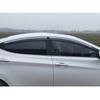 For Hyundai Elantra Avante 2016 2017 2018   Car Styling Stick Plastic Window Glass Wind Visor Rain/Sun Guard Vent 4PCs