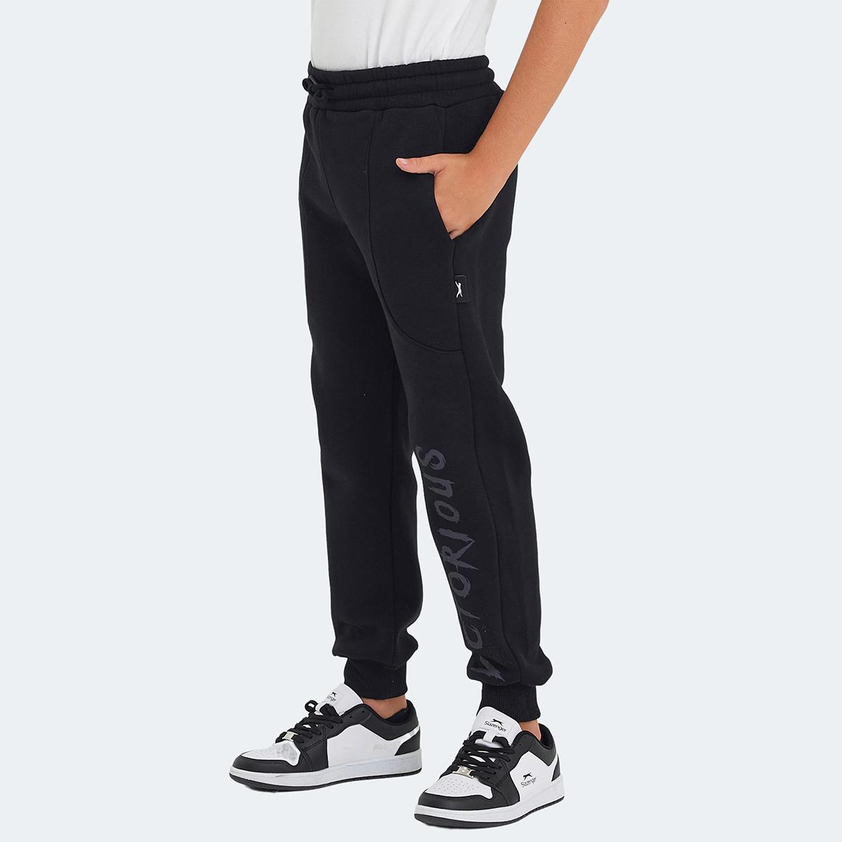 

LANEY-Black Kids Tracksuit Bottoms 11-Dec чёрный