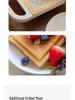 Multi-Functional Breakfast and Sandwich Maker – Crimping Toaster & Waffle Maker