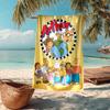 Arthur Fashion Beach Towel: Ideal for Summer Adventures Soft, Absorbent and Quick Drying Suitable for Swimming and Bathing