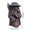 Odino Thor Tyr Ulfhednar Norse Pagan Resina Vichingo Statua Nordic Pagan Ornamenti In Resina Arte per la Casa Decorazione del Giardino Esterno