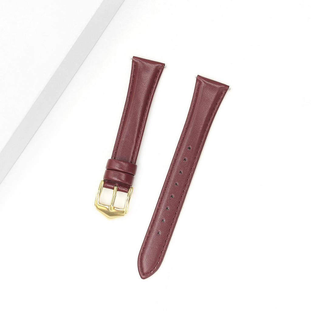 Cinturino da Donna in Pelle di Mucca a Vita Sottile per Serie Huawei Watch GT 18mm/20mm/22mm.