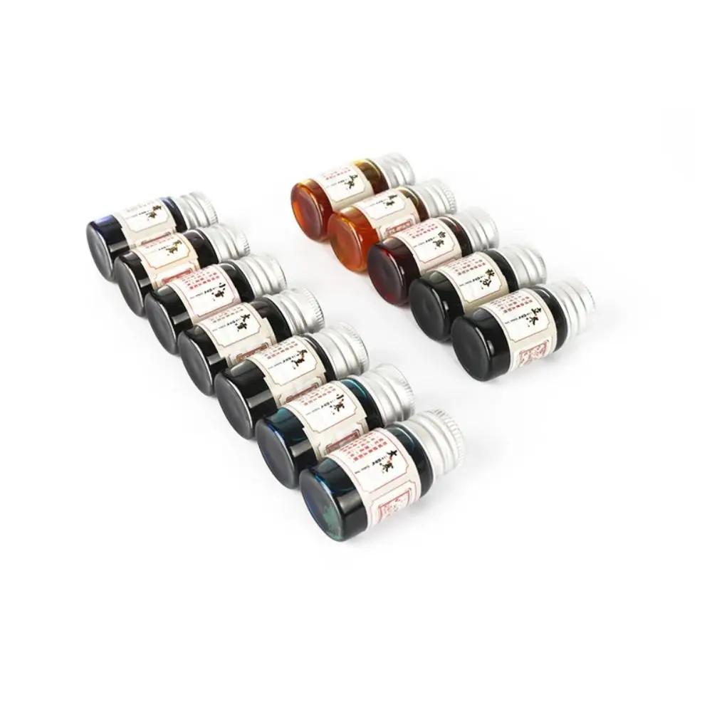 Colorful 7ML Color Refilling Inks Painting Writing Carbon-free Ink Refilling High Quality Fountain Pen Ink Dip Pen