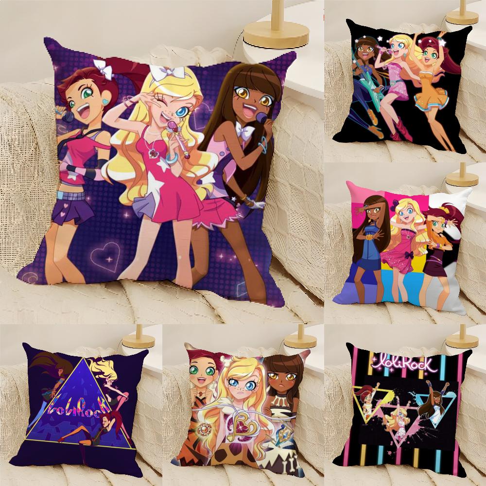 Pop Rock Girl Group Pillow Case Home Living Room Decoration Linen Pillow Cases Cushion Cover