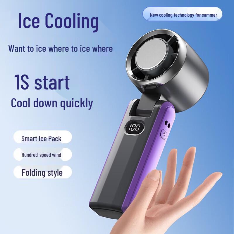 SNGERON H08 Handheld Ice Compress Fan